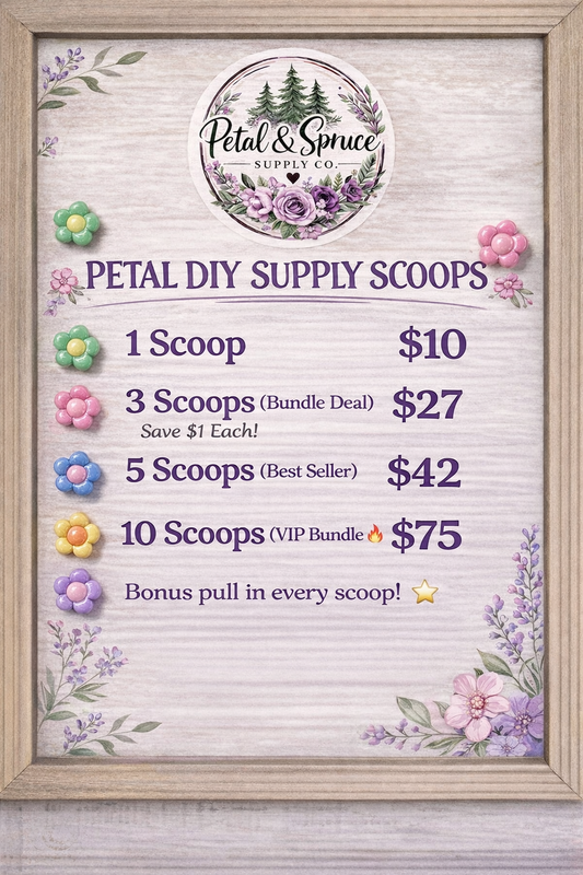 Petal DIY Supply Scoops – Build Your Own Bead Bundle (Live + Website Exclusive)