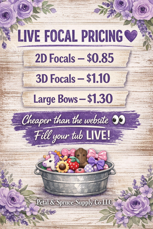 Fill Your Tub – Focal Bead Edition (Live Deposit
